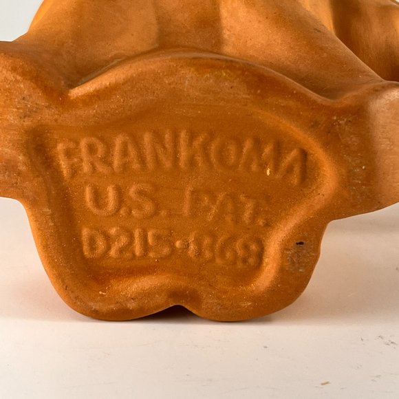 Vtg Frankoma Elephant Mug Cup Clay Stoneware Glaze Republican GOP Political 80s - Picture 9 of 13